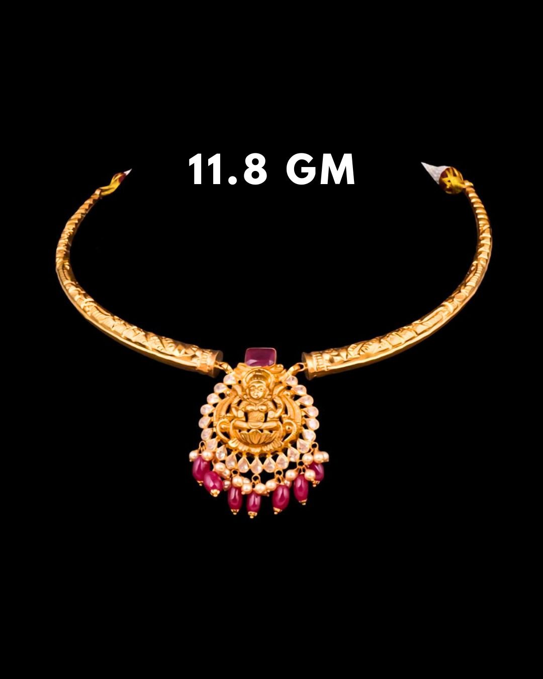 Kimtee Jewellers - Gold Lakshmi Necklace